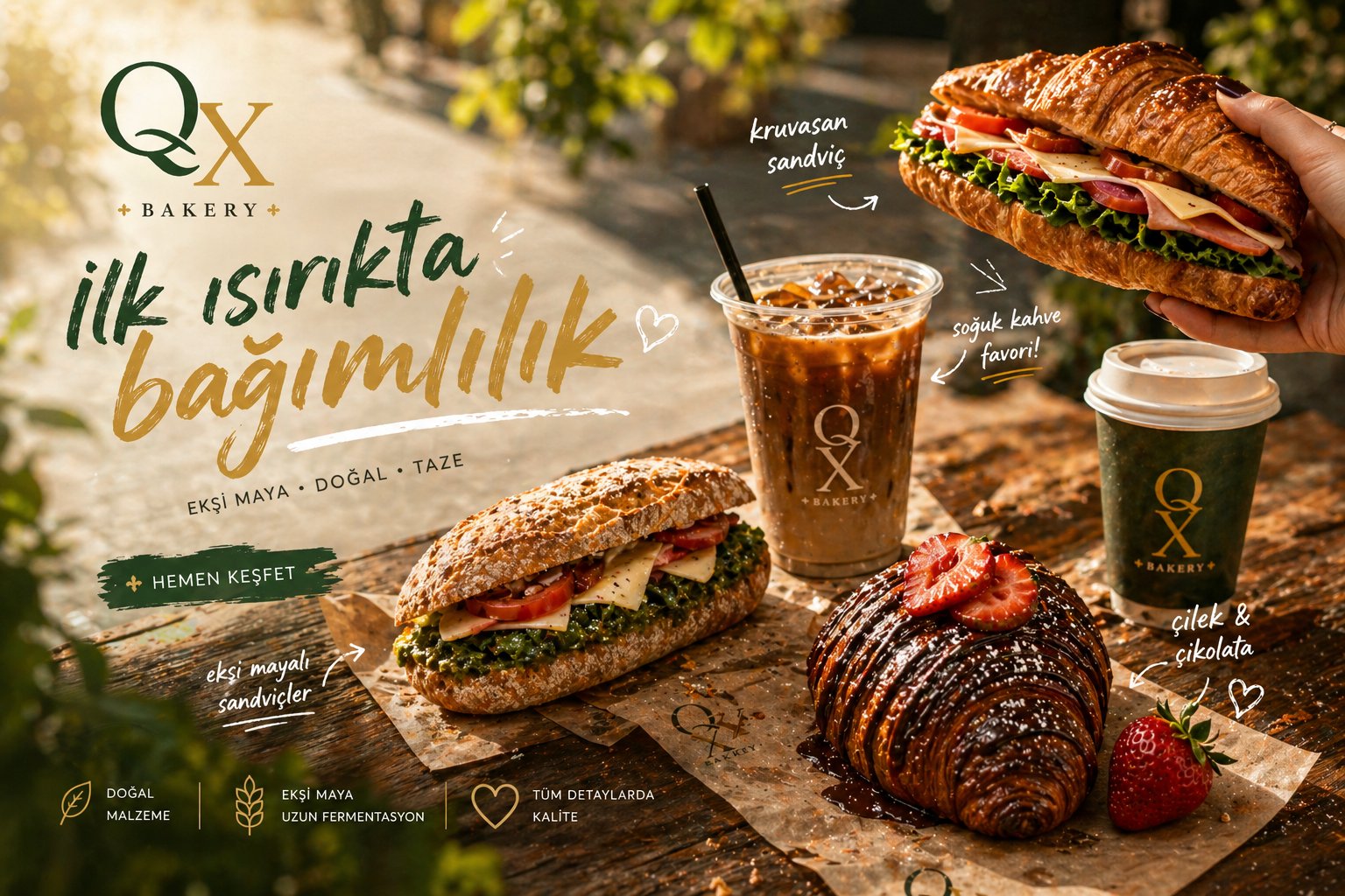 QX Bakery — İlk ısırıkta bağımlılık